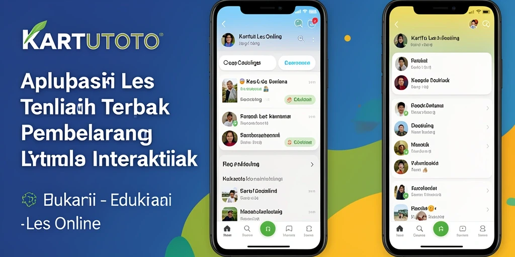 Antarmuka KARTUTOTO yang sederhana dan intuitif.