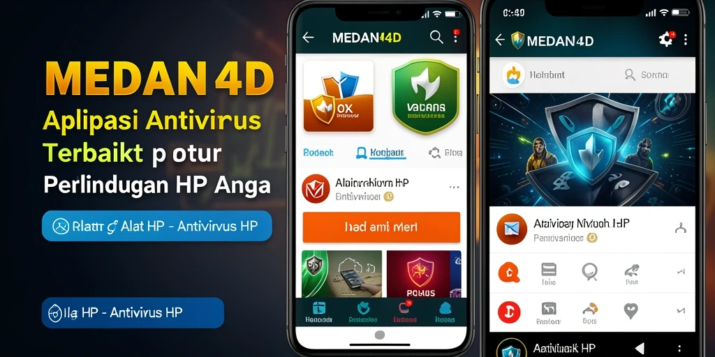 Screenshot MEDAN4D menunjukkan antarmuka ramah pengguna untuk pemindaian virus.