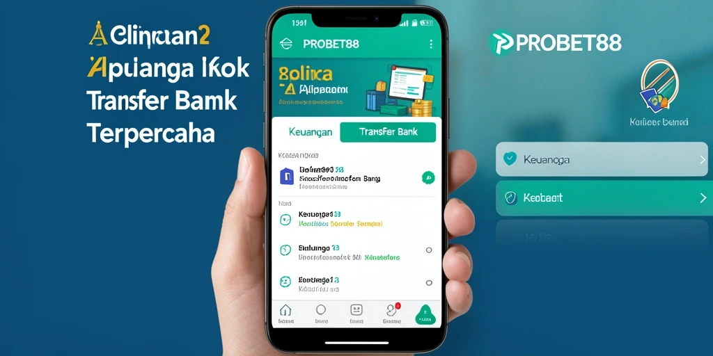 Tampilan antarmuka pengguna PROBET88 yang sederhana dan fungsional.