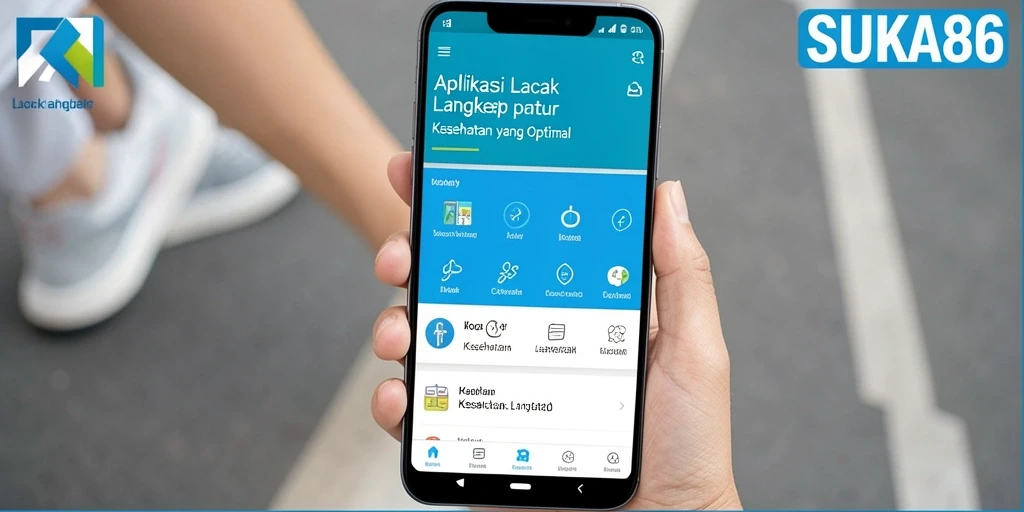 Tampilan antarmuka SUKA86 yang sederhana dan menarik.